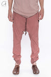 Boris Bidjan Saberi P28 Collection Deconstructed Adjustable Shorts and Long Pants Handmade in Spain P28.4 FIF10007-ZWF PBBS29 Plant Pink